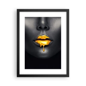 Plakat w czarnej ramie - Złotousta - 30x40 cm