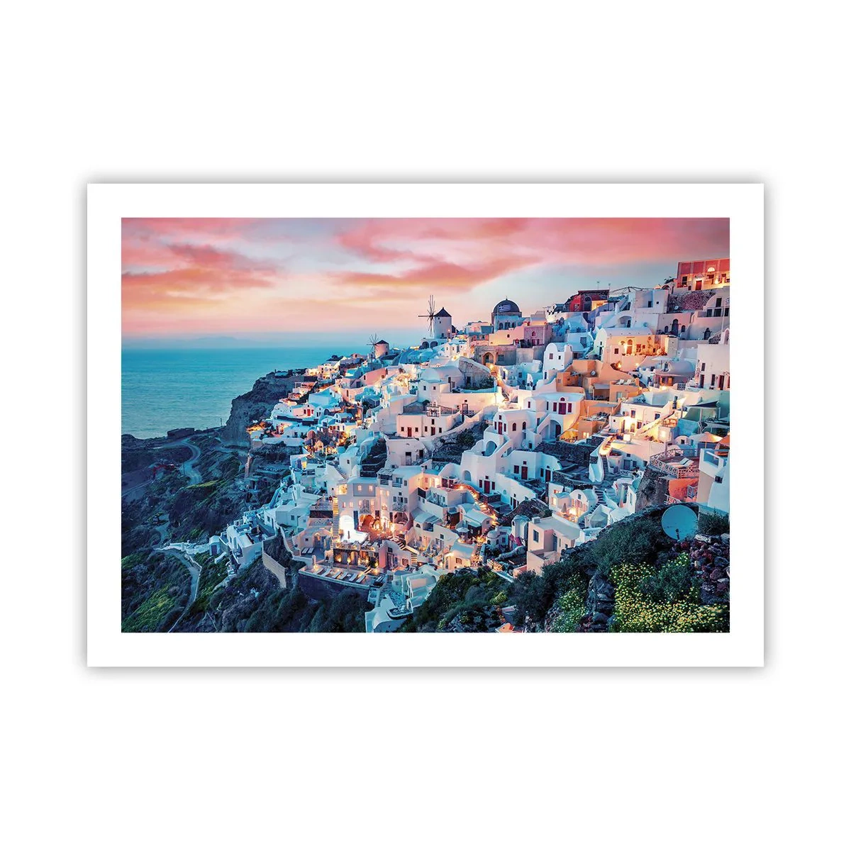 Plakat - Twoje wielkie greckie wakacje - 70x50 cm