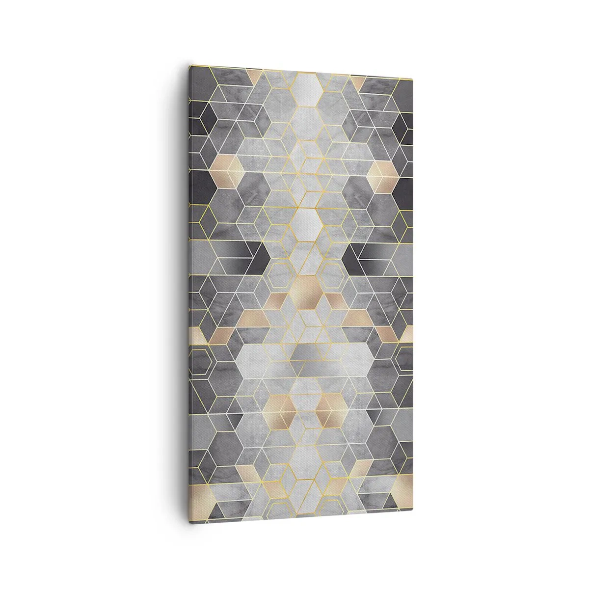Obraz na płótnie - Diamentowa kompozycja - 55x100 cm