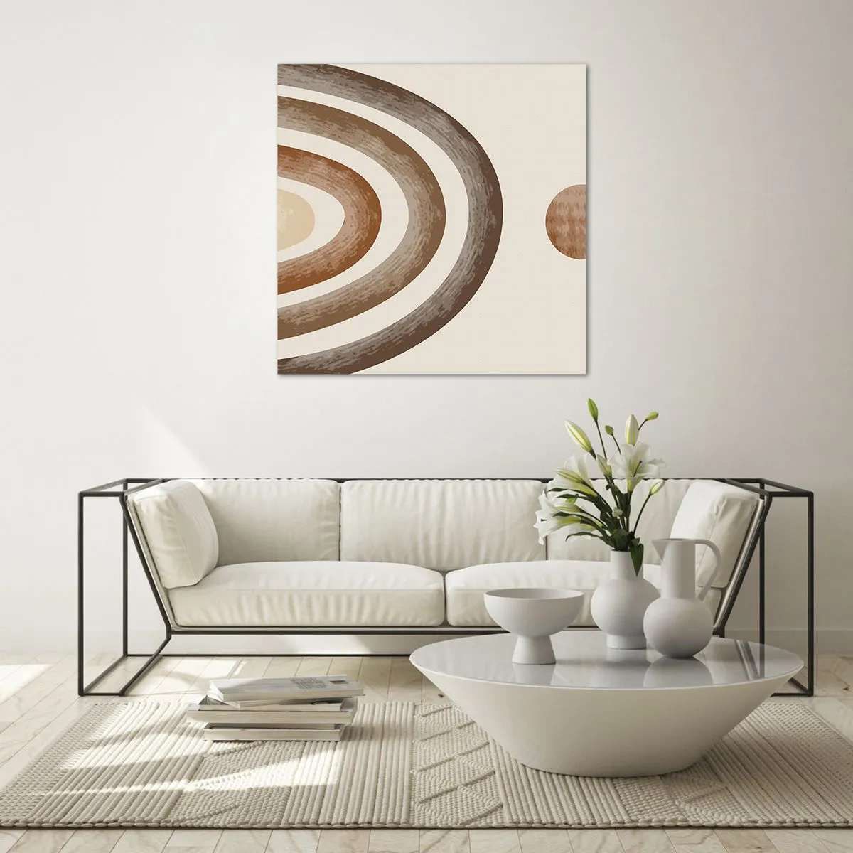 Obraz na szkle - W odległej galaktyce - 70x70 cm