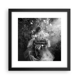 Plakat w czarnej ramie - Sama Matka – Natura - 30x30 cm