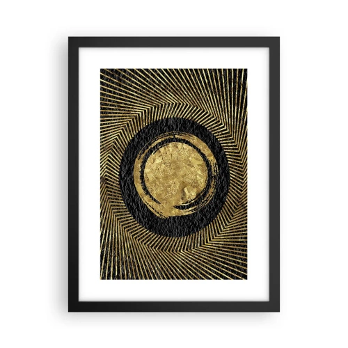 Plakat w czarnej ramie - Kompozycja glamour - 30x40 cm