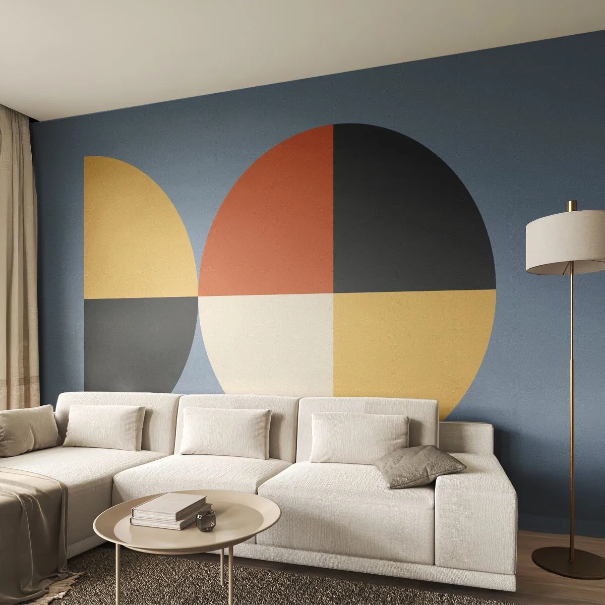 Fototapeta Premium Sand - Patrz i licz - Abstrakcja, Grafika, Sztuka Nowoczesna - 200x140 cm