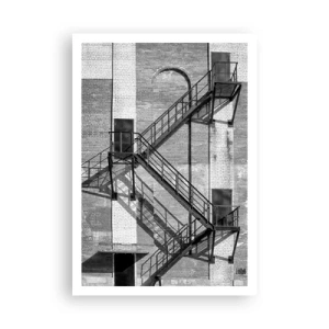 Plakat - Industrialny styl - 70x100 cm