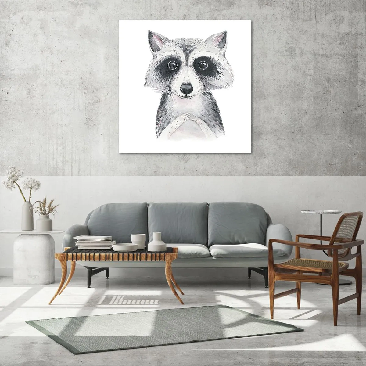 Obraz na szkle - Chwila na wzruszenie - 50x50 cm