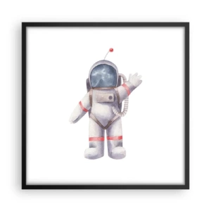 Plakat w czarnej ramie - To na razie! - 50x50 cm