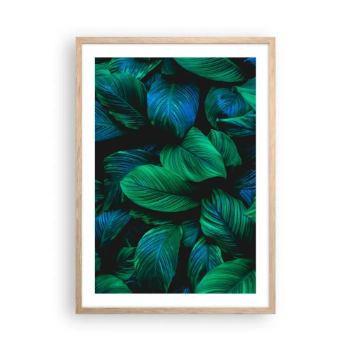Plakat w ramie jasny dąb - W zielonym tłumie - 50x70 cm