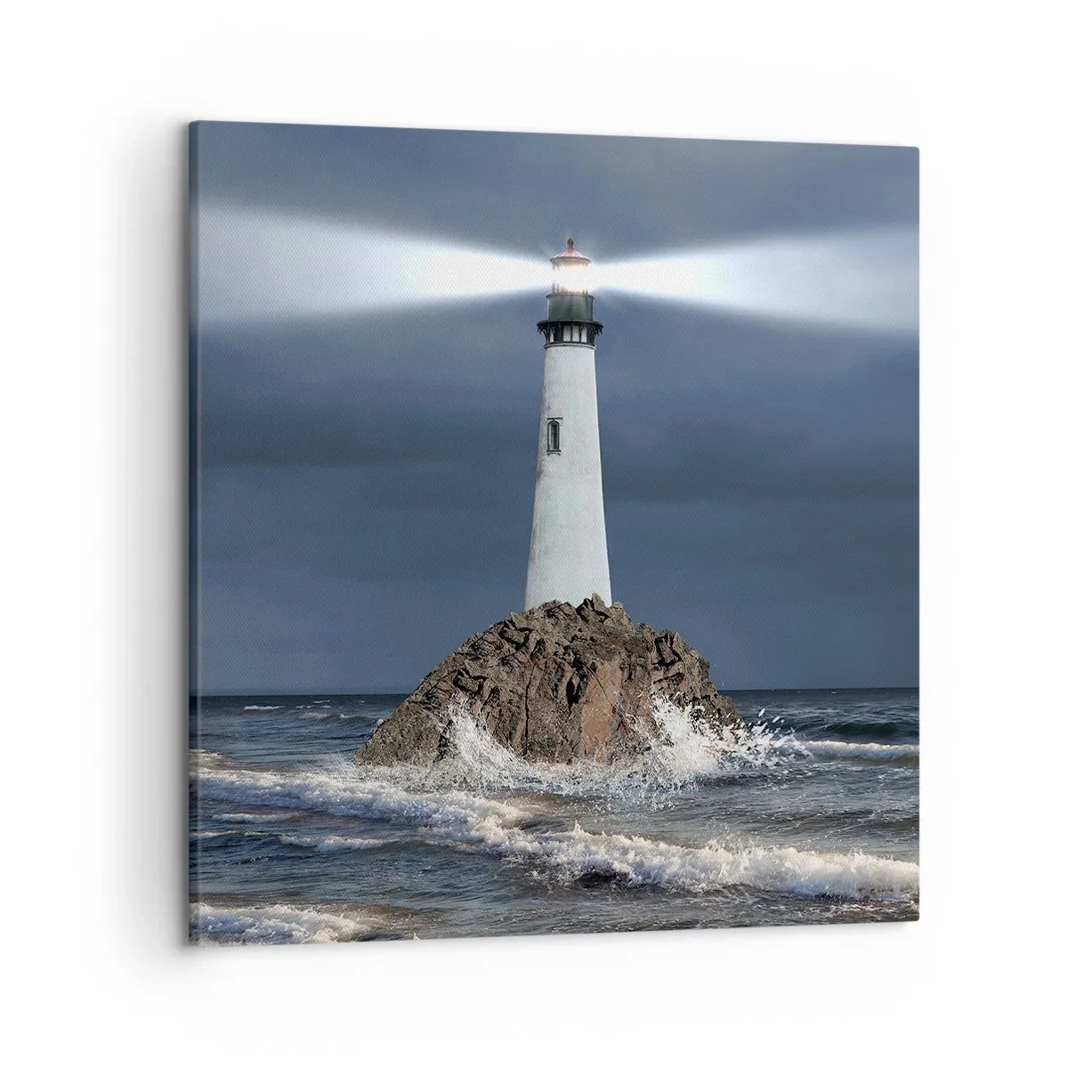 Obraz na płótnie - Tu…tu…tutaj! - 50x50 cm