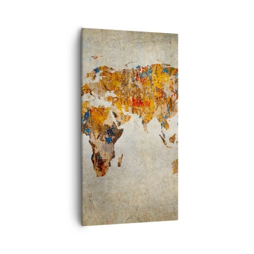 Obraz na płótnie - Naprawdę wielki świat - 55x100 cm