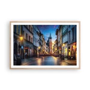 Plakat w ramie jasny dąb - Krakowski czar - 91x61 cm