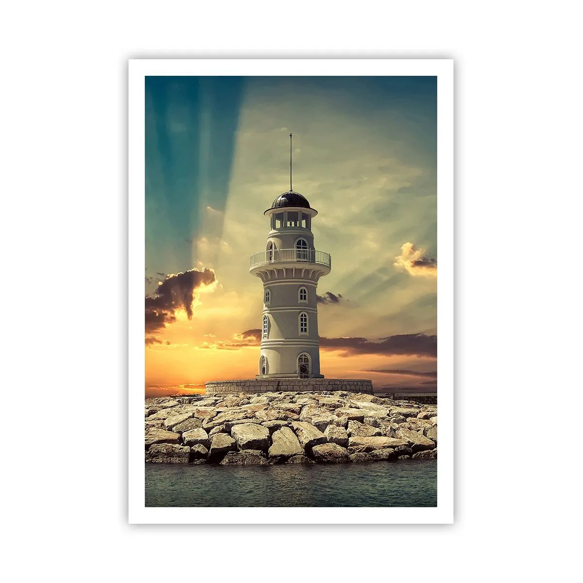 Plakat - Światło - Dobro - Piękno - 70x100 cm