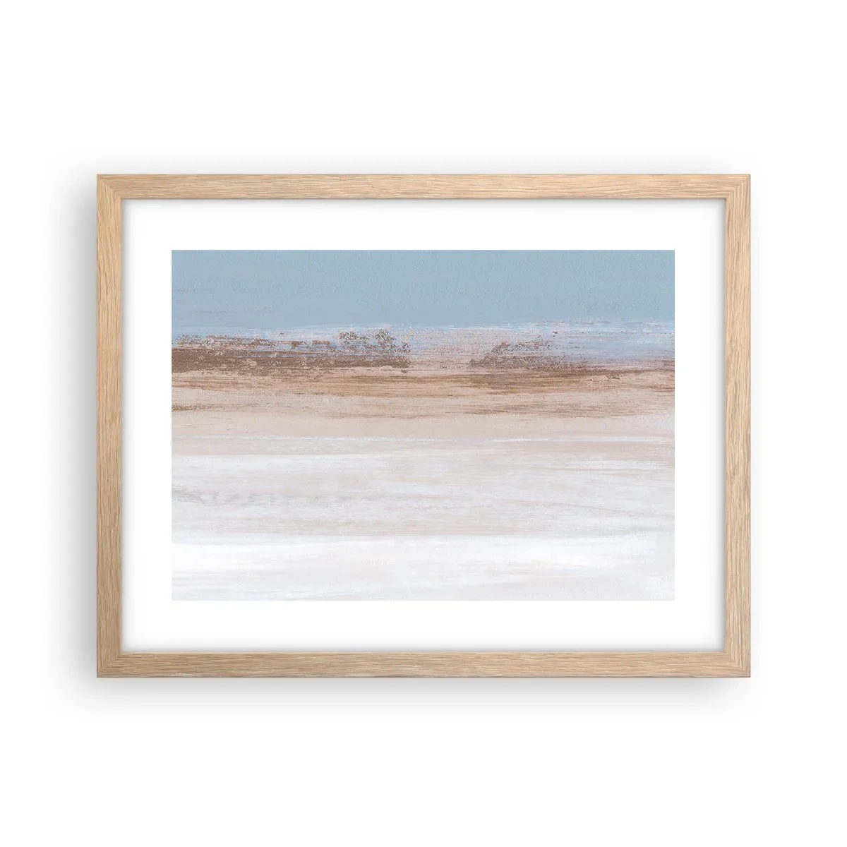 Plakat w ramie jasny dąb - Niejednoznaczny pejzaż - 40x30 cm