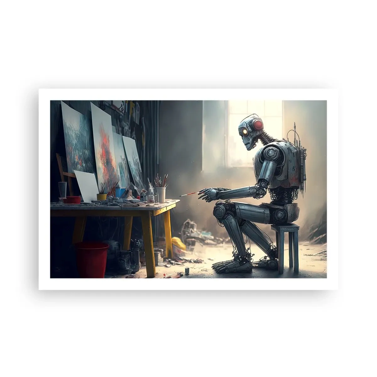 Plakat - Akt kreacji - 91x61 cm