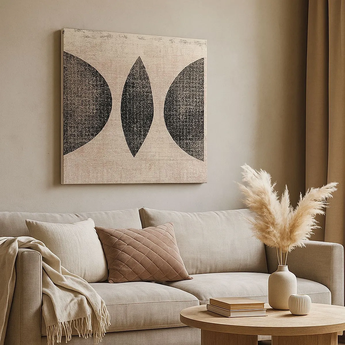 Obraz na płótnie - Etniczna abstrakcja - 30x30 cm