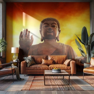 Fototapeta Premium Sand - Spokój świata - Budda, Religia, Sztuka - 300x210 cm
