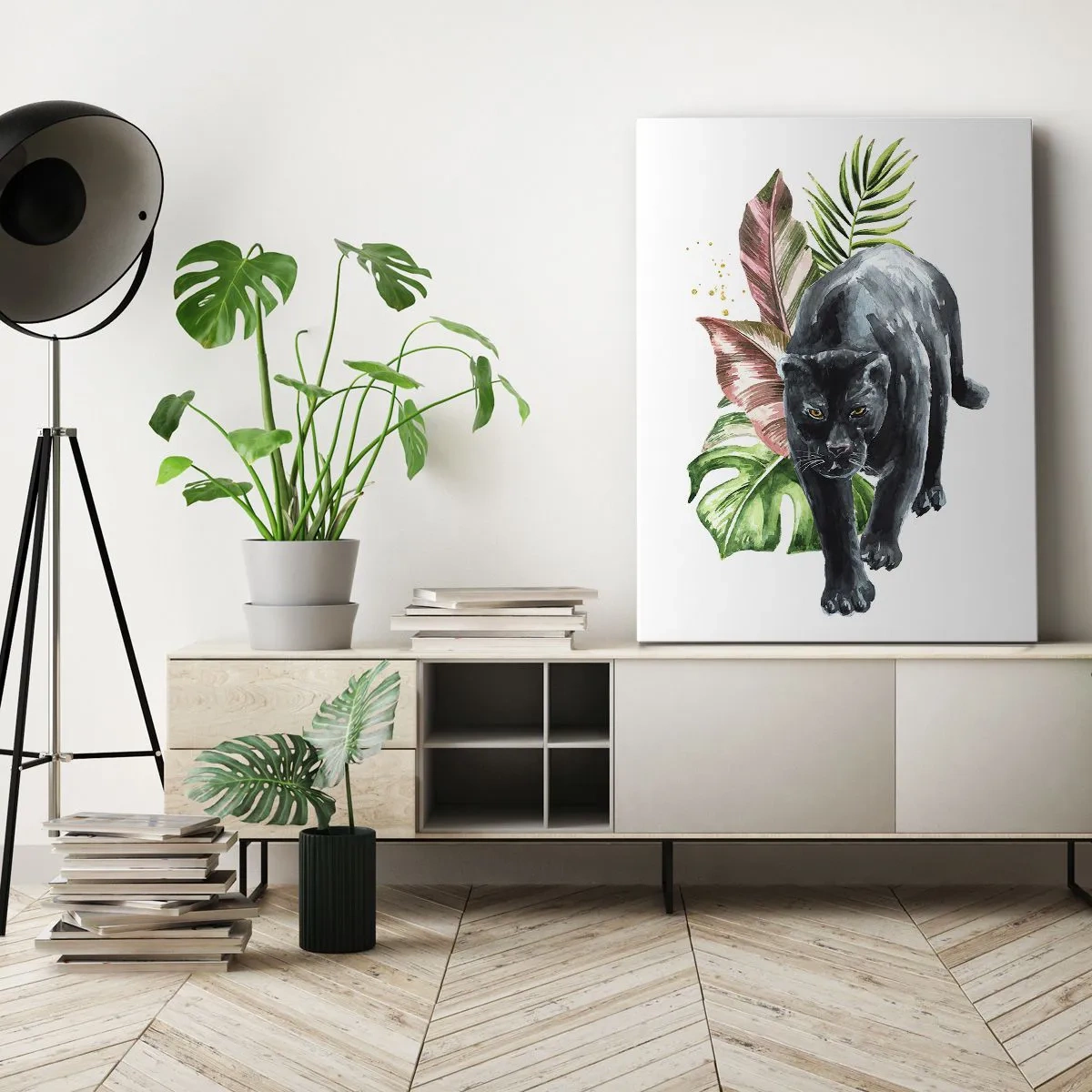 Obraz na płótnie - Dzikość serca - 55x100 cm