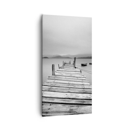 Obraz na płótnie - Za górami, za morzami - 55x100 cm