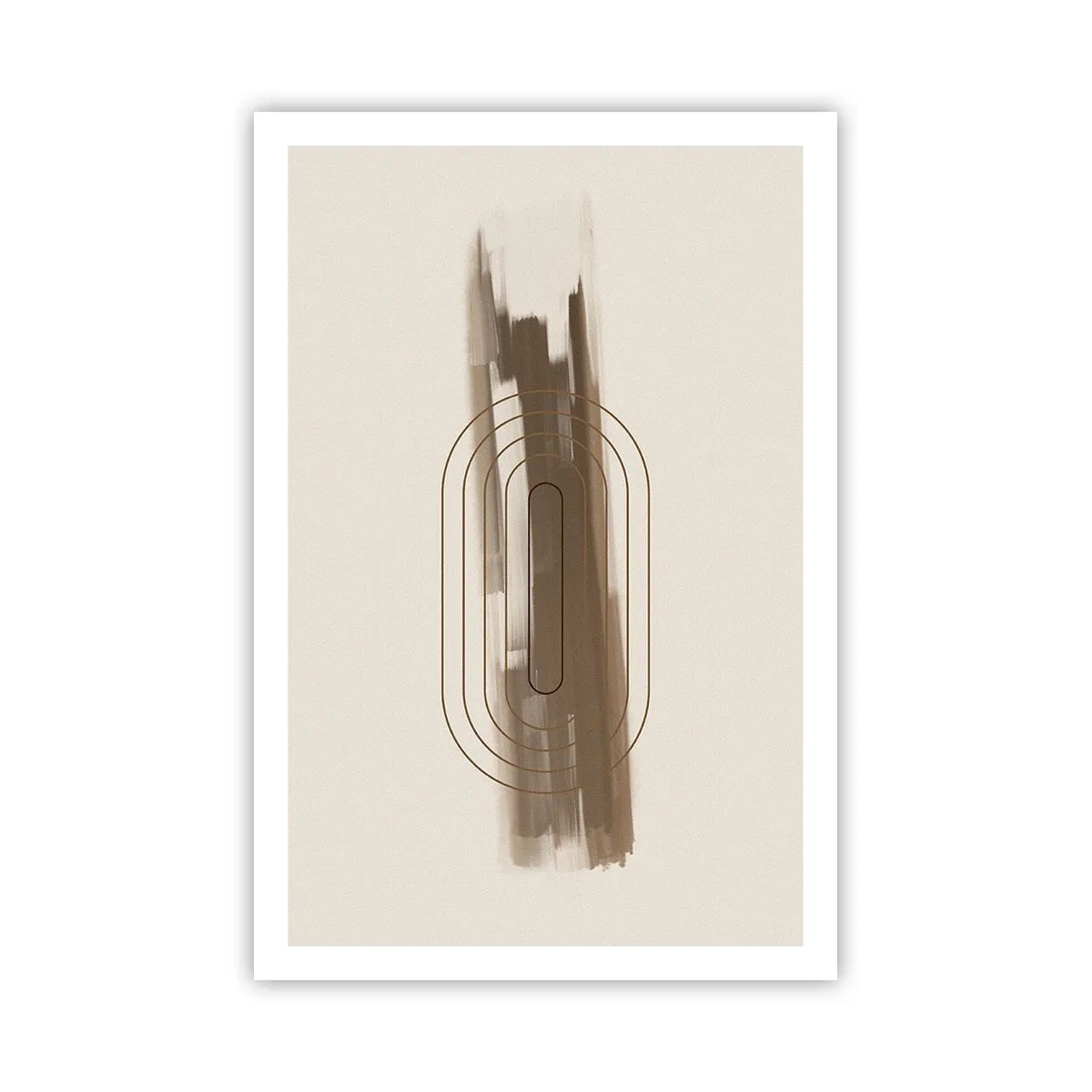 Plakat - Powiew szarości - 61x91 cm