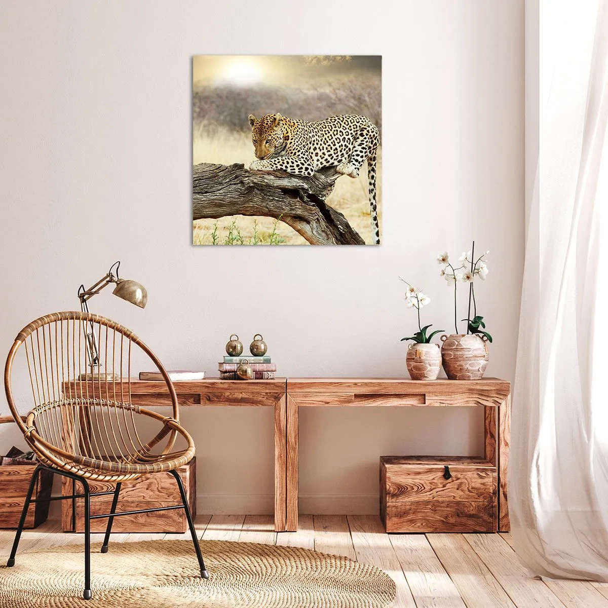 Obraz na płótnie - Chadzam własnymi drogami - 60x60 cm