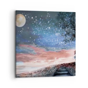Obraz na płótnie - Gwiaździsty spektakl - 70x70 cm