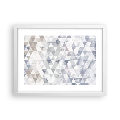 Plakat w białej ramie - W rytmie na trzy - 40x30 cm