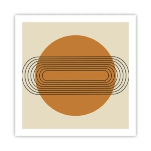 Plakat - Plan doskonały - 60x60 cm