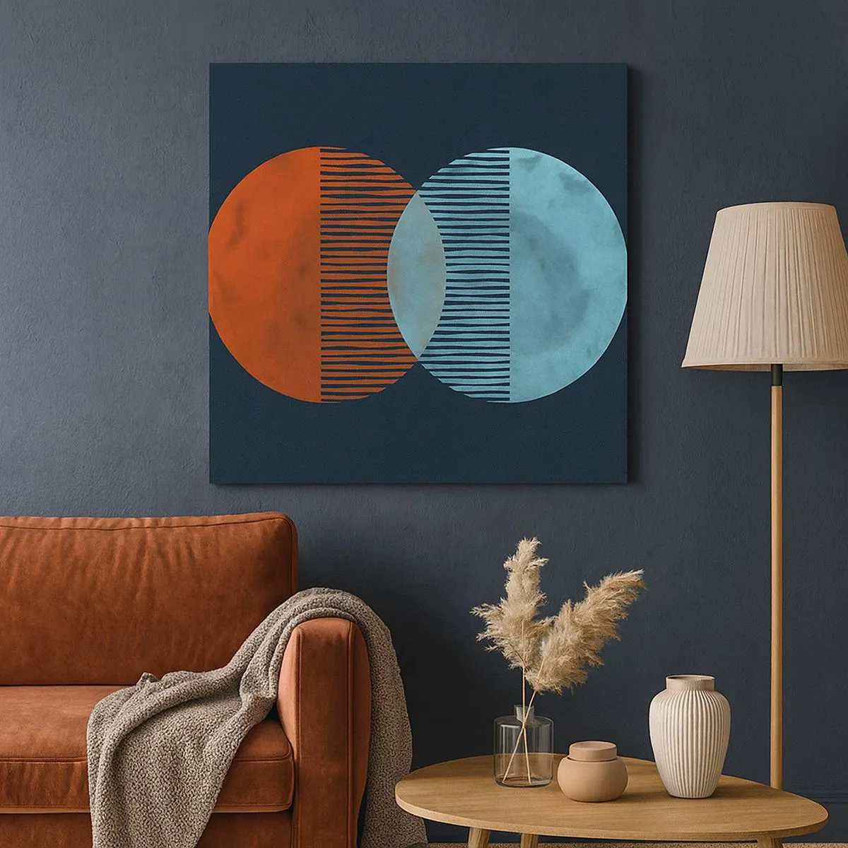 Obraz na płótnie - Astronomiczna fantazja - 30x30 cm