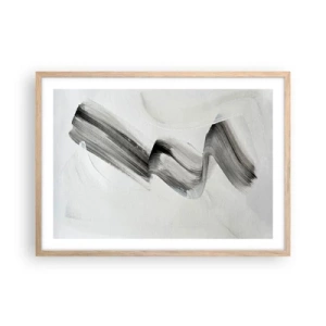 Plakat w ramie jasny dąb - Od niechcenia dla zabawy - 70x50 cm