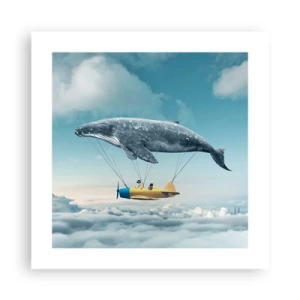 Plakat - Dlaczego nie? - 40x40 cm