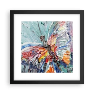 Plakat w czarnej ramie - Pomalowany przez naturę - 30x30 cm