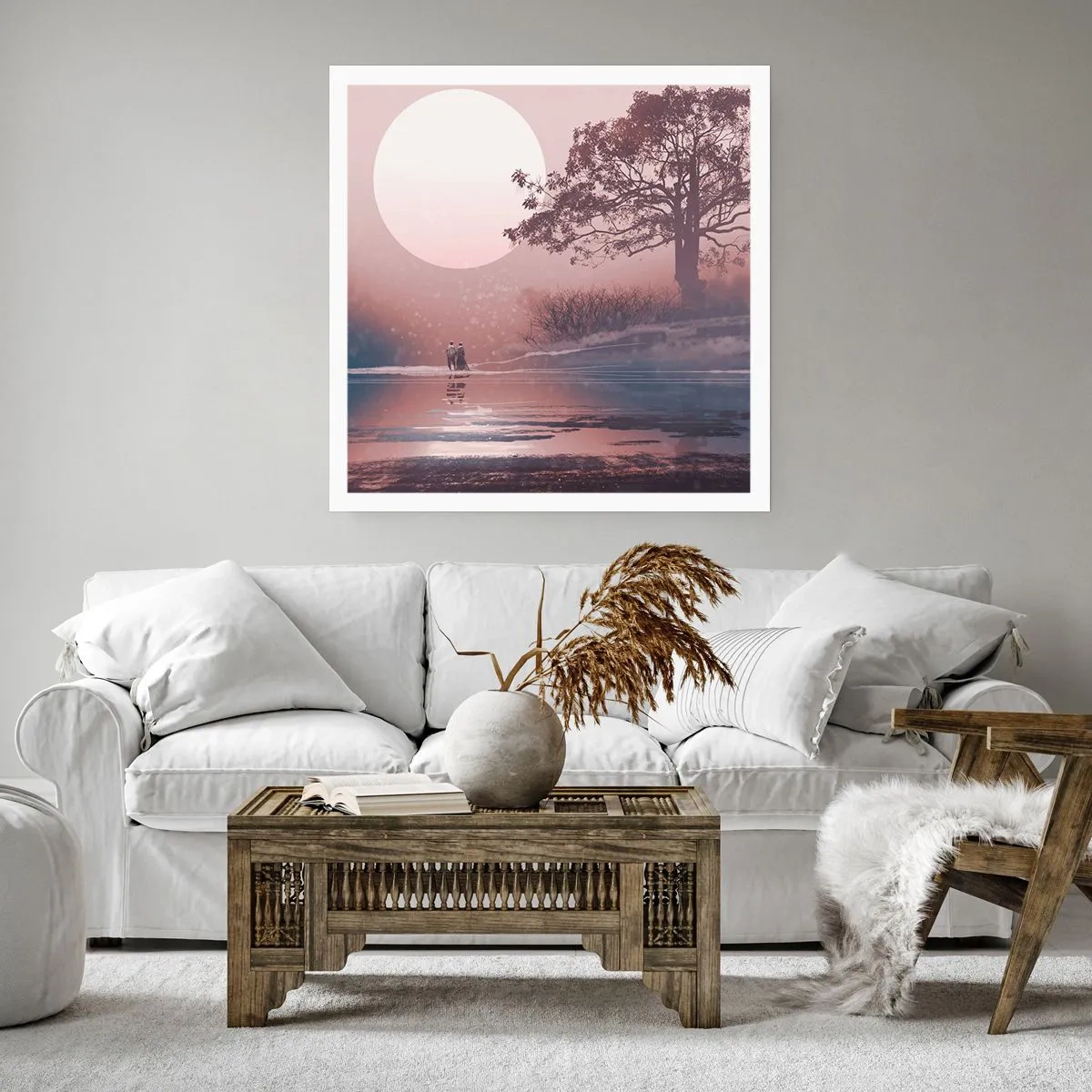 Plakat - Nocne dziwy - 30x30 cm