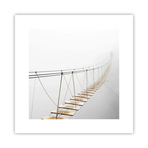 Plakat - Dokąd cię zaprowadzi? - 30x30 cm