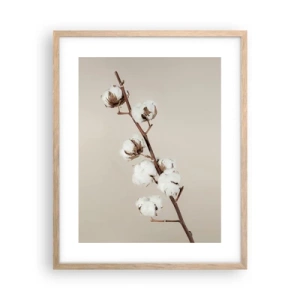 Plakat w ramie jasny dąb - U źródła miękkości - 40x50 cm