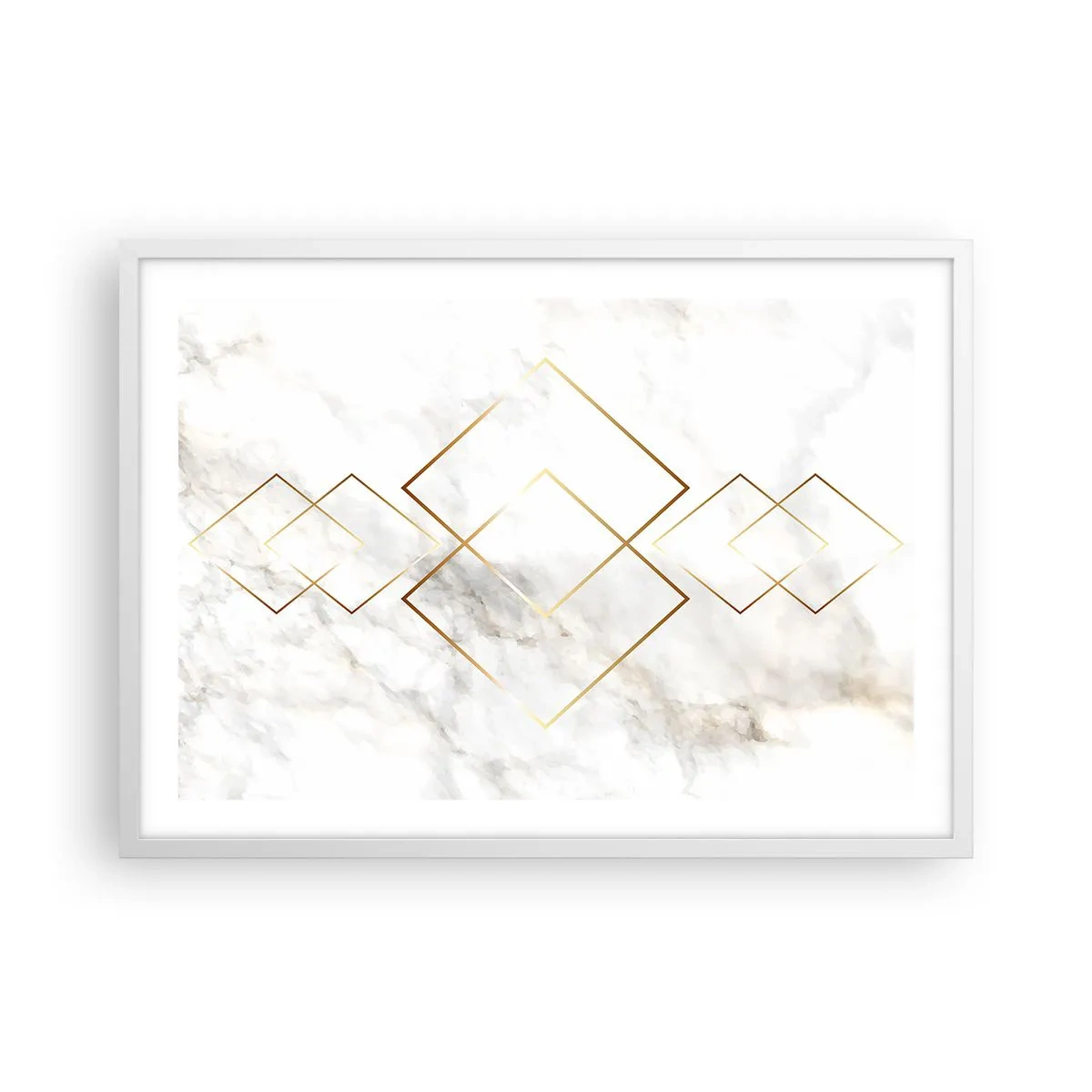 Plakat w białej ramie - Widok na nieskończoność - 70x50 cm