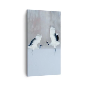 Obraz na płótnie - Taniec we mgle - 45x80 cm