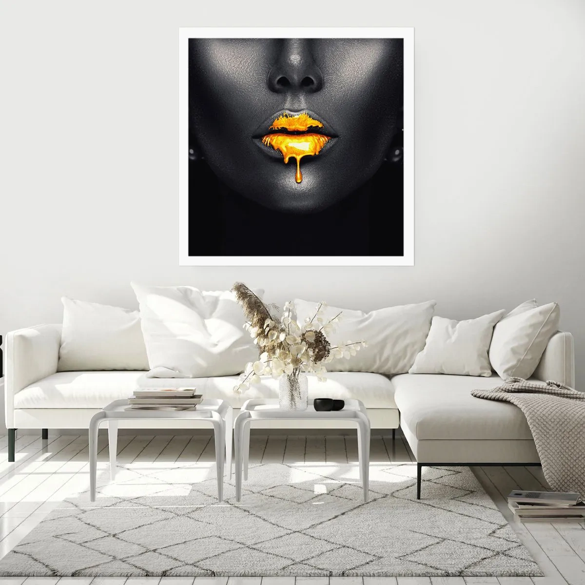 Plakat - Złotousta - 60x60 cm