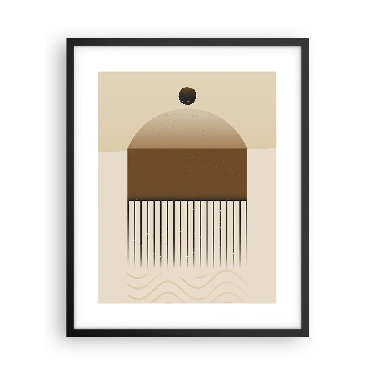 Plakat w czarnej ramie - Różne stany - 40x50 cm