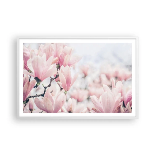 Plakat w białej ramie - Ideał subtelności - 91x61 cm