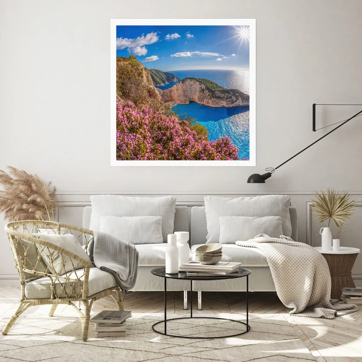 Plakat - Moje wielkie greckie wakacje - 40x40 cm