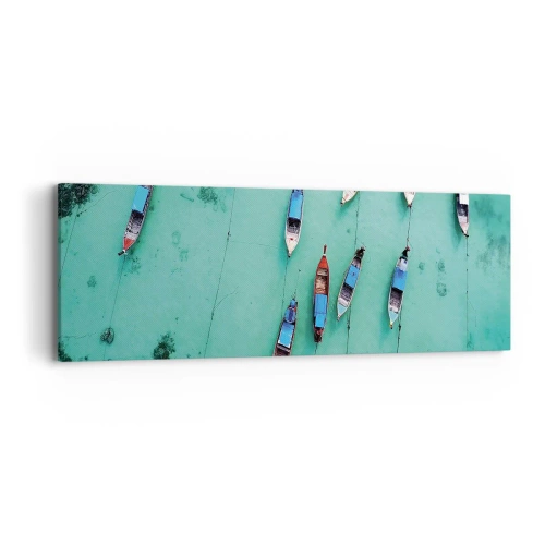 Obraz na płótnie - W radosnym oczekiwaniu - 90x30 cm