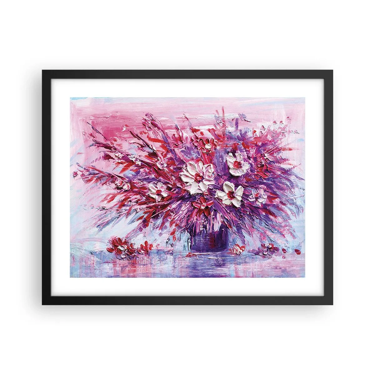 Plakat w czarnej ramie - Niewinność i namiętność - 50x40 cm