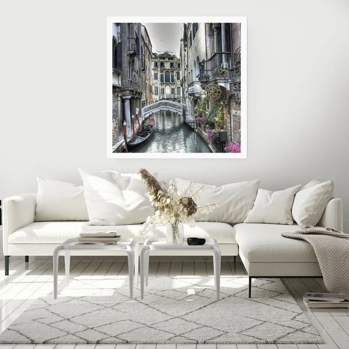 Plakat - Od wieków w cichej zadumie - 50x50 cm