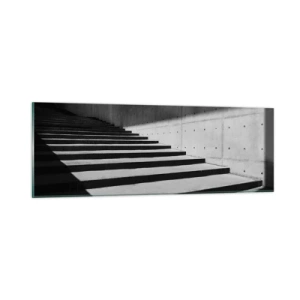 Obraz na szkle - Surowa uroda modernizmu - 90x30 cm