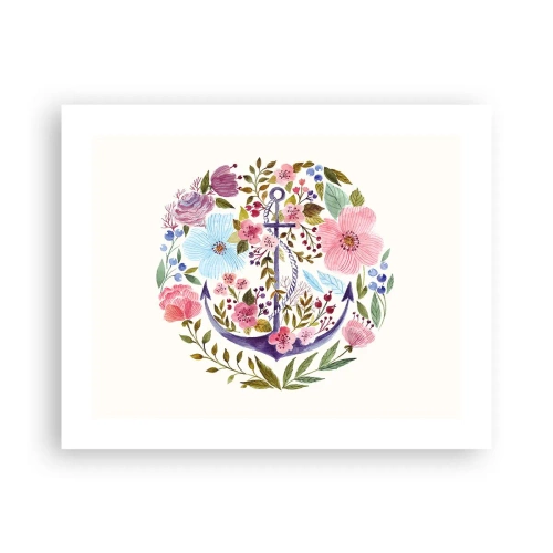 Plakat - Dobry sen żeglarza - 50x40 cm