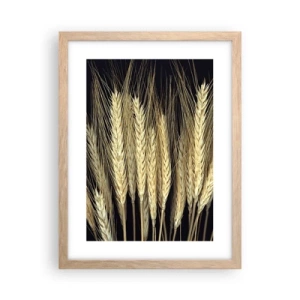 Plakat w ramie jasny dąb - Rustykalna magia - 30x40 cm