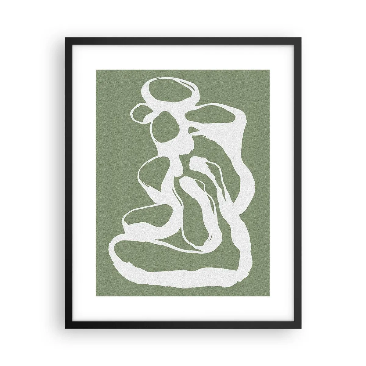 Plakat w czarnej ramie - Wołanie przestrzeni - 40x50 cm