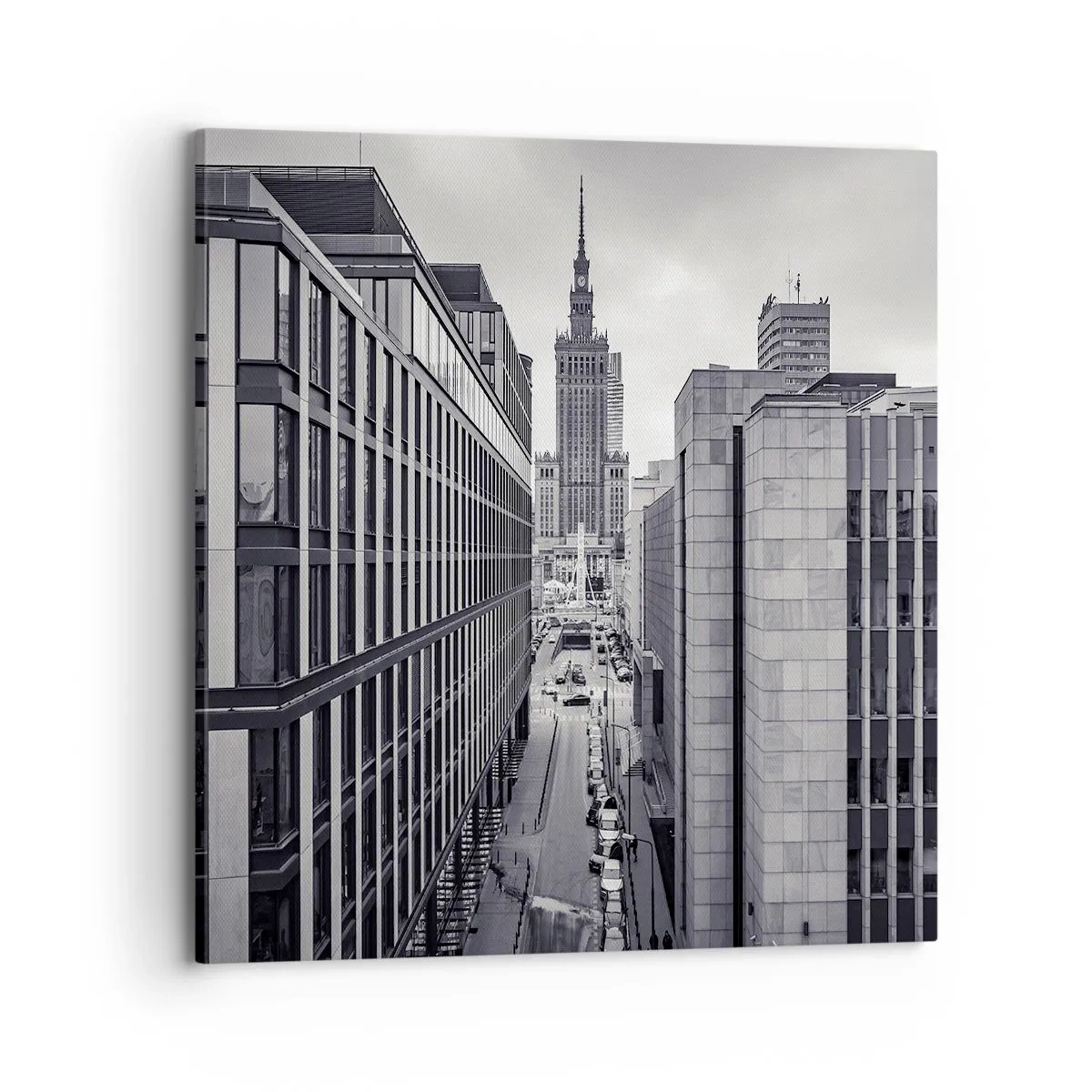 Obraz na płótnie - Warszawska dolina - 70x70 cm