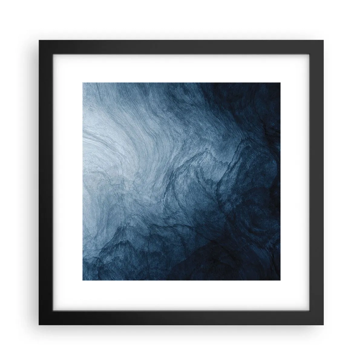 Plakat w czarnej ramie - W głąb sięgnąć - 30x30 cm
