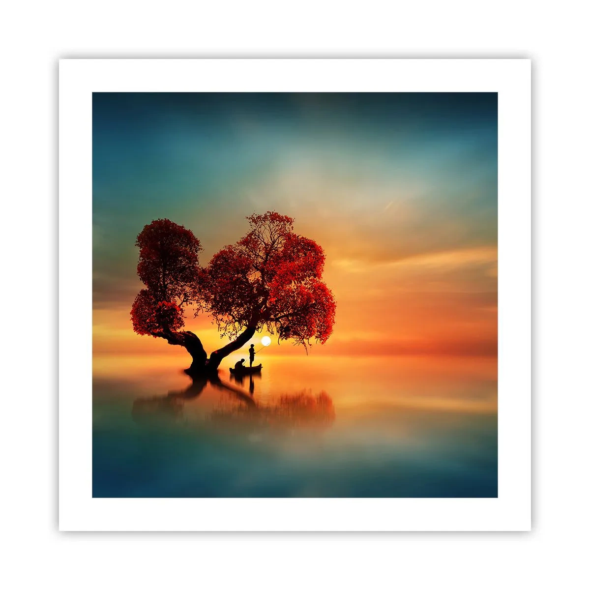 Plakat - Oddaleńcy i ciszyzna bezświata - 50x50 cm