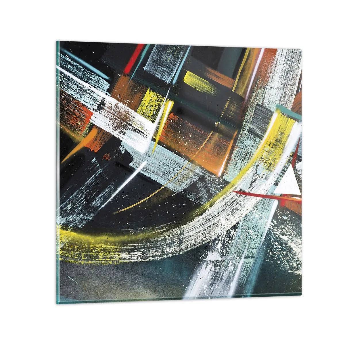 Obraz na szkle - Energia ruchu - 60x60 cm
